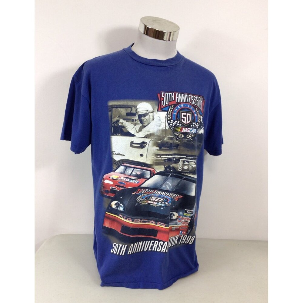 Nascar Vintage Tour T Shirt Winston Cup Mens Large